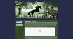 Desktop Screenshot of manufortifarms.com